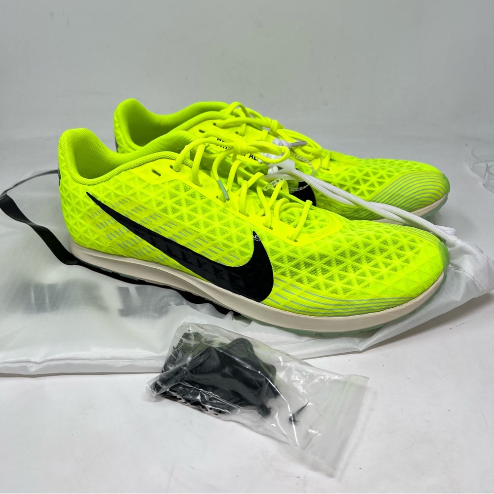 Nike Zoom Rival XC 5 Track Spikes Mens 12.5 Volt Green CZ1795-702 NWOB